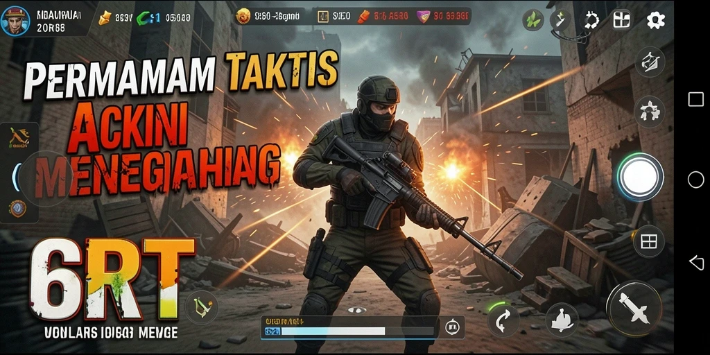 Tampilan menegangkan saat beraksi dalam 6RT.