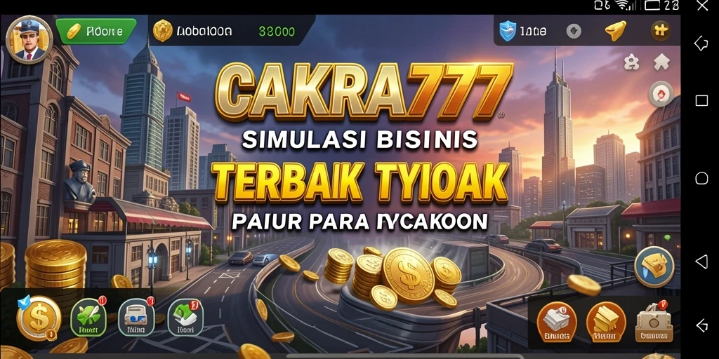 Tampilan gameplay CAKRA777 yang menantang dan interaktif.