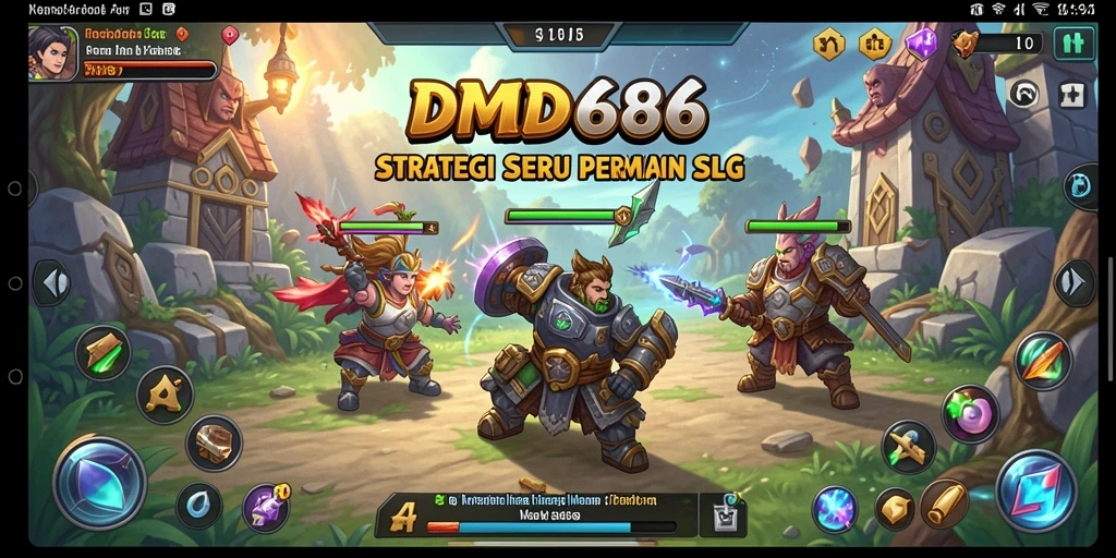 Tampilan gameplay DMD686 yang menegangkan dan strategis.