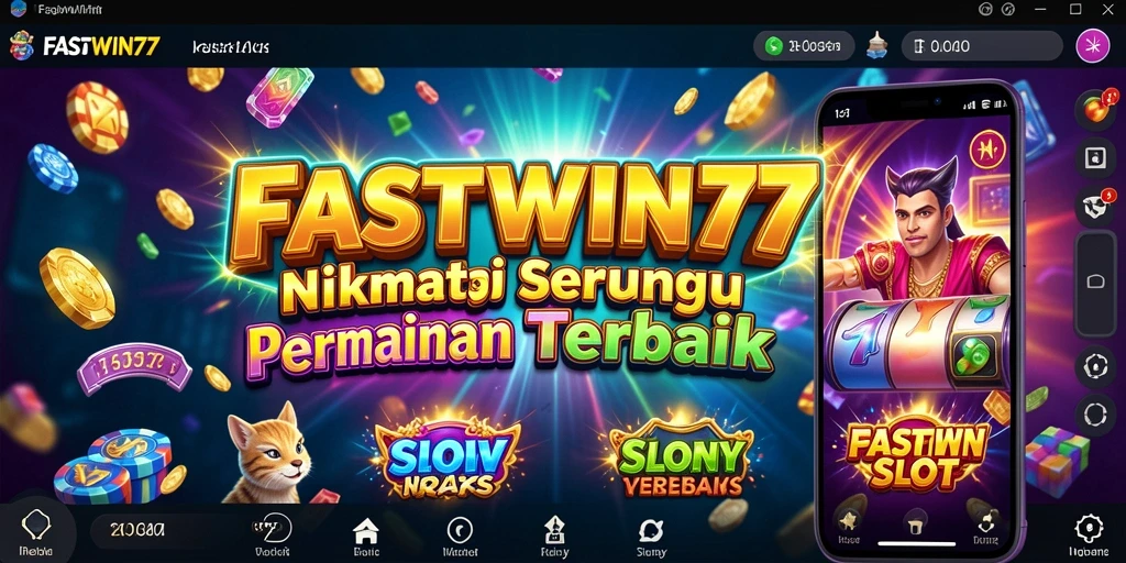 Tampilkan gameplay Slot yang mendebarkan di FASTWIN77.