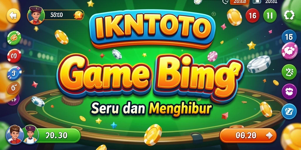 Screenshot utama IKNTOTO menampilkan gameplay Bingo yang seru.