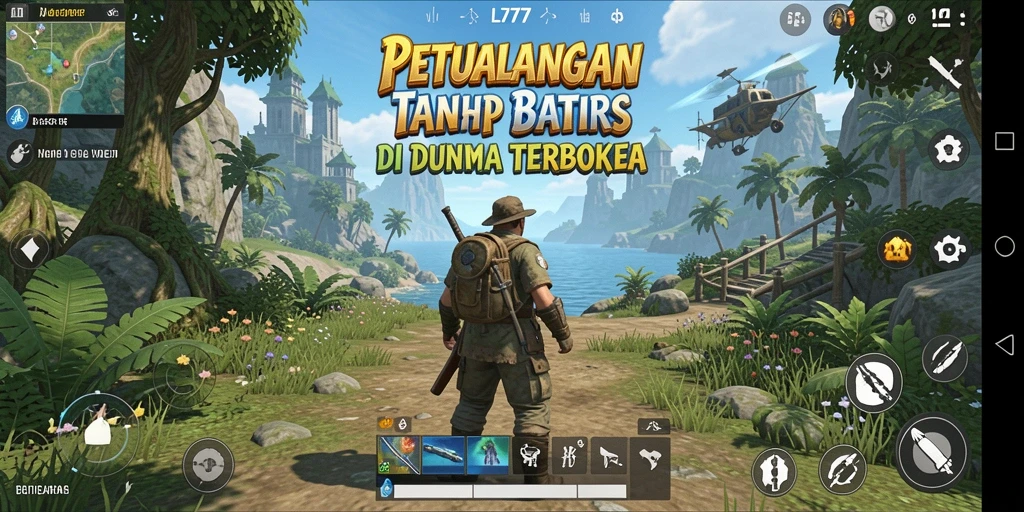 Gameplay L777: menjelajahi dunia terbuka yang menakjubkan.