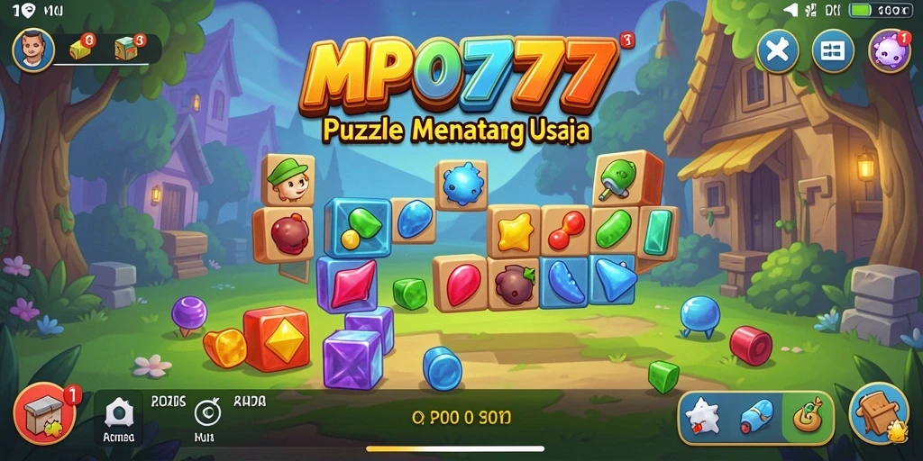 Gameplay seru MPO777 dengan berbagai jenis puzzle menantang.