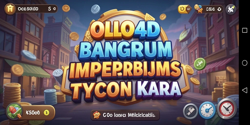Tangkapan layar menunjukkan antarmuka gameplay OLLO4D yang menarik dan interaktif.